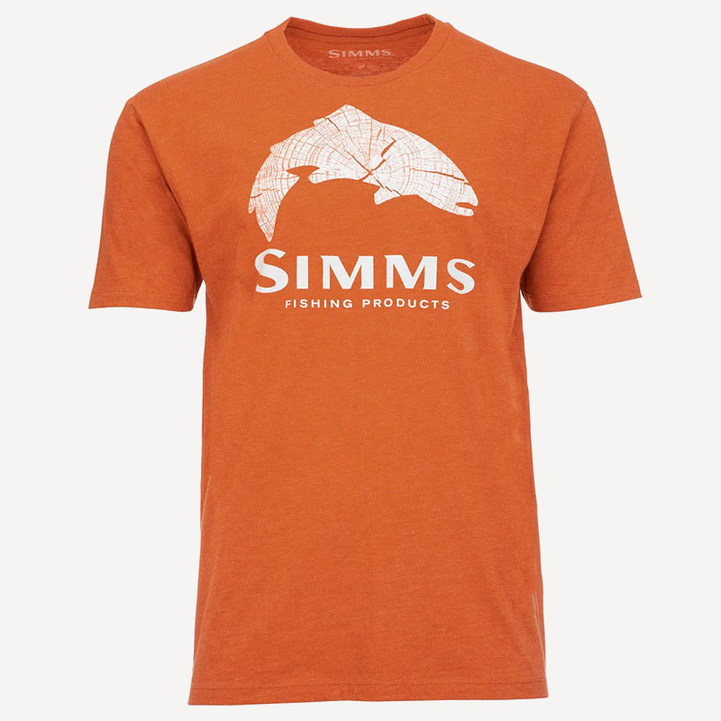Футболка Simms Wood Trout Fill T-Shirt 